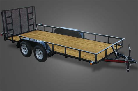 Trailer on sale - 4’ & 5’ Wide Utility Trailers. The utility trailers in our inventory come in a few size options, ranging from four feet to eight-and-a-half feet in width. In addition to a range of widths, they come in a variety of lengths. This makes it easy to find the perfect tool for the job. Our 4-foot and 5-foot-wide Carry-On utility trailers are ...